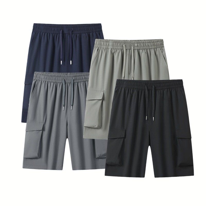 Original Foreign Trade Surplus Summer Thin Men's Outdoor Sports Quick-Dry Casual Loose Cargo Shorts