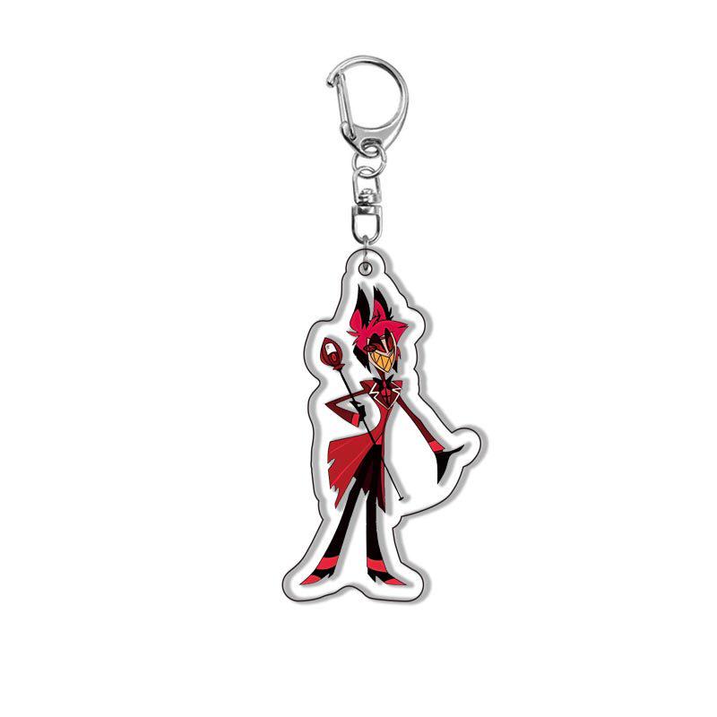 

Акриловый брелок-рюкзак с подвеской Hell Inn Hazbin Hotel 55mm