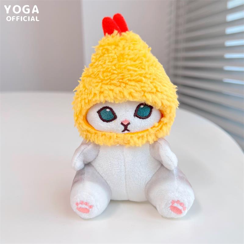 

Милая акула, кошка, жареные креветки, кошка, плюшевая кукла, кулон, красивая комната, автомобильная сумка, украшение, кулон, рождественские подарки, брелок 13cm