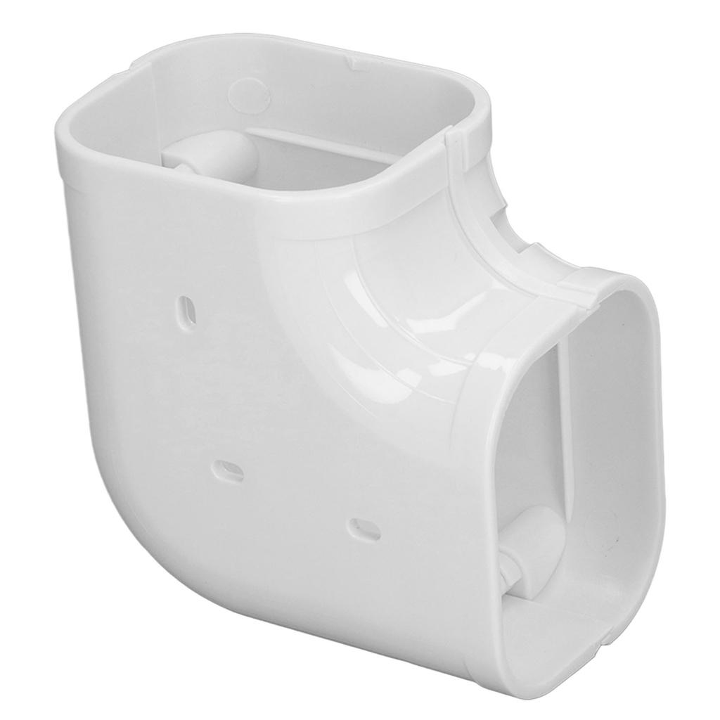 90 Degree Flat Elbow Line Cover PVC Mini AC Flat Elbow Line Cover for 1 To 2 Horsepower Air Conditioner