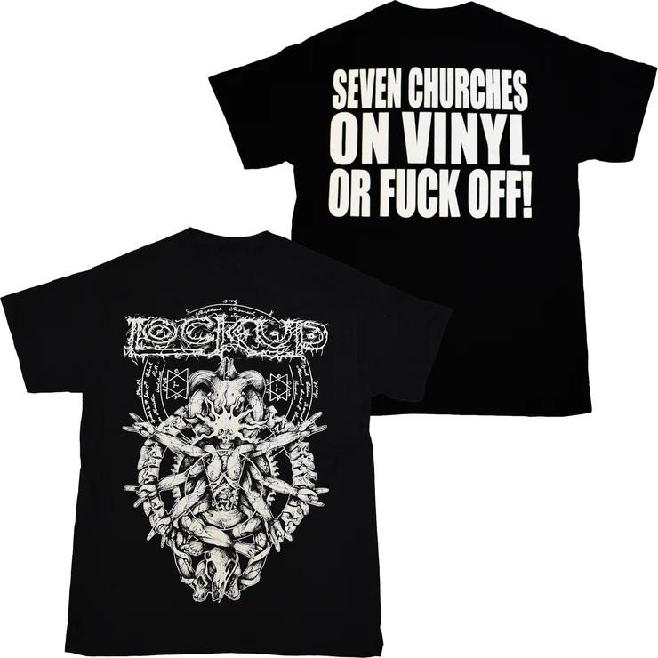 New Short Sleeve Lock Up Band T shirt Unisex SA443 M