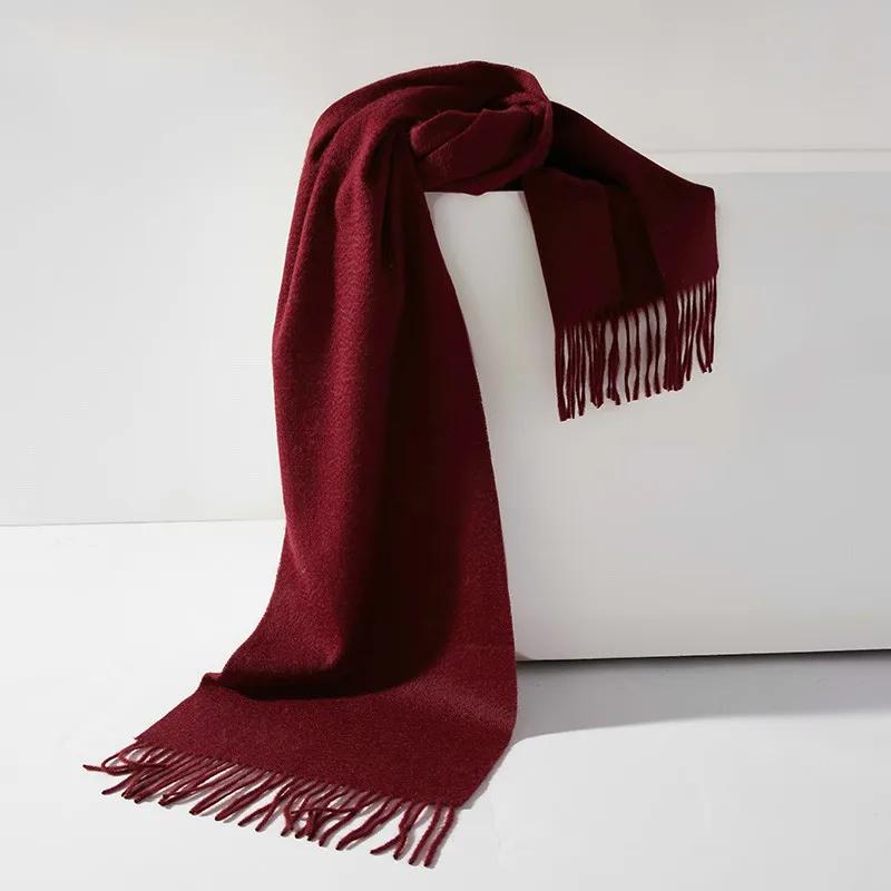 Winter Cashmere Scarf For Women Wool Scarves Big Size Autumn Poncho Men'S Womens Pashmina Female Foulard Bufanda