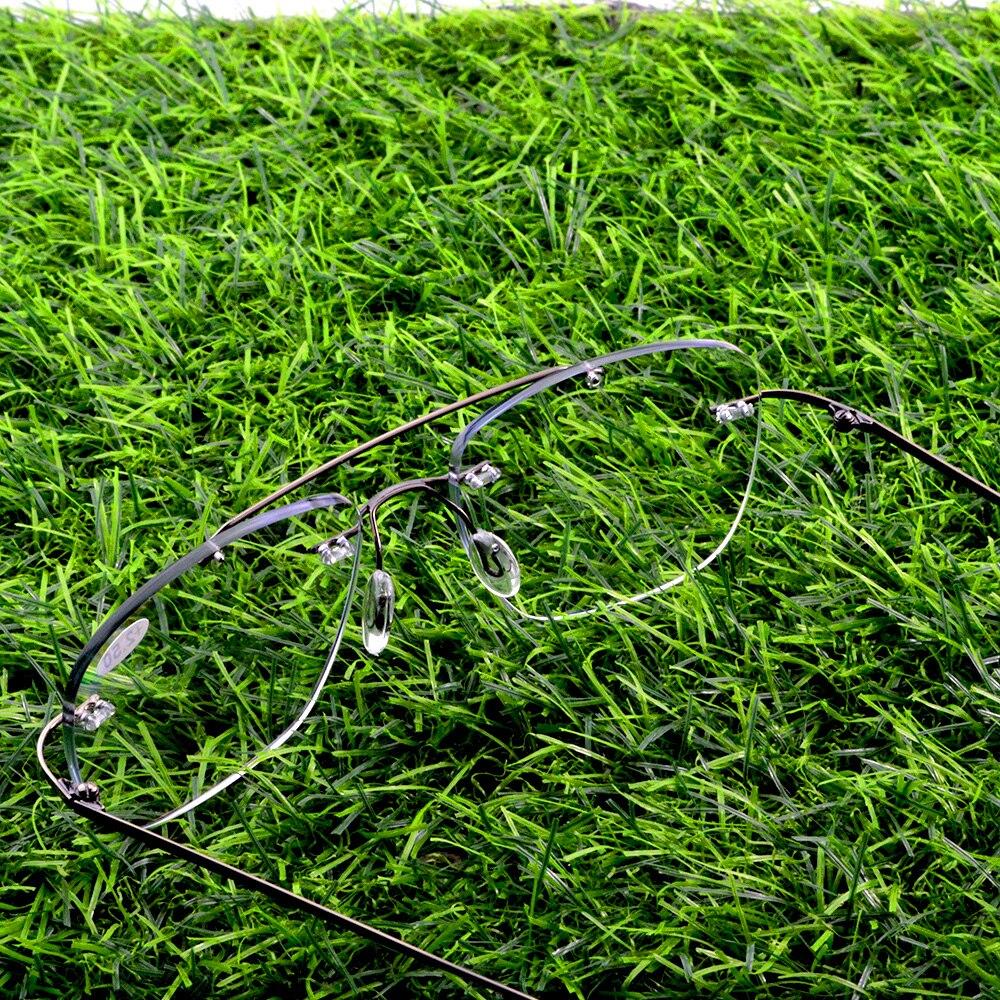 Men Women Aviation Rimless Antireflective Frameless Progressive Multifocal Limited Reading Glasses +1 To +4