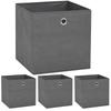 Storage Box 4 Pcs Non-woven Fabric 32x32x32 Cm