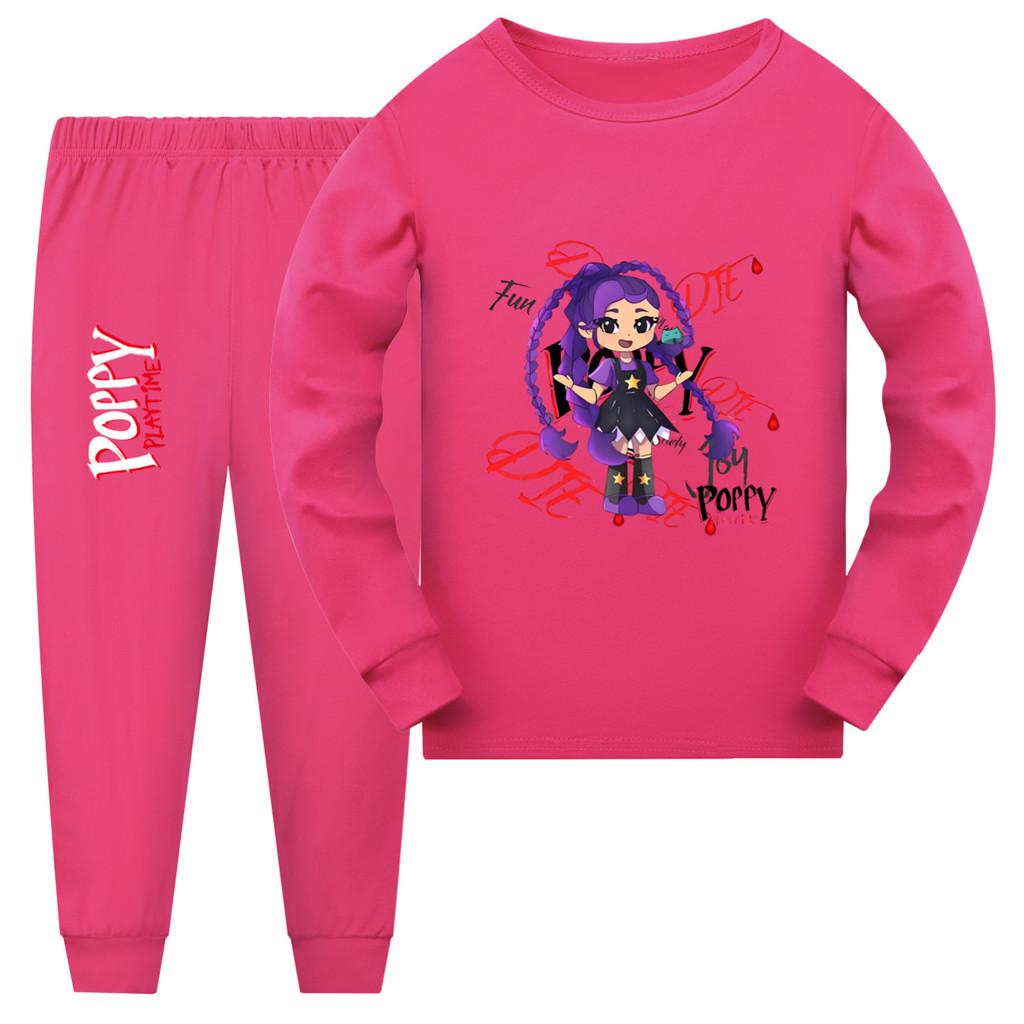 5593 Ensemble Pyjama Filles Enfants Imprimé Lily Lovebraids Haut et Pantalon Vêtements de Nuit Maison Pyjamas