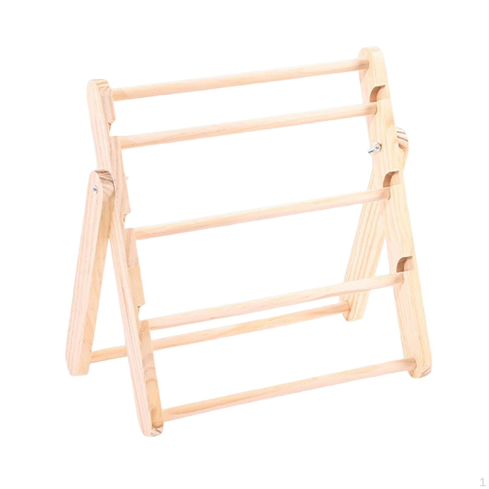 

Стенд для хранения браслетов, держатель, полка, стойка, деревянная подставка для браслетов для 4 Tiers