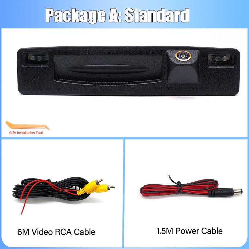 

CCD Full HD камера заднего вида для парковки багажника с ночным видением для Ford Focus 3 MK3 Facelift 2015~2020 Static Guidelines