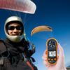 Digital Handheld Wind Speed Meter for Measuring Wind and for and More Anemometer, Chill, Temperature, Velocity, Yellow, Windsurfing, Fishing,