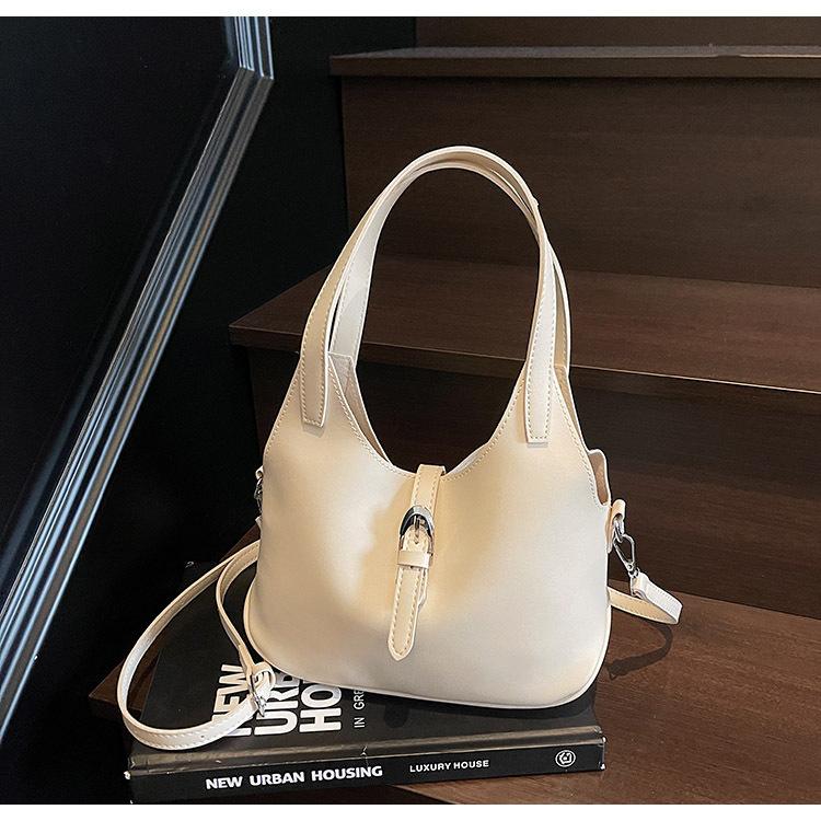 Niche Design Crossbody Bucket Bag Simple Casual Handbag Women's Spring New Bucket Bag