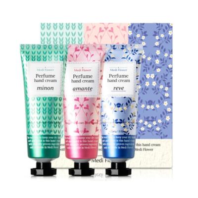 Medi Flower Perfume Κρέμα Χεριών 80g Σετ 3 Τεμαχίων