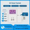 Smart 4G Socket for Water Pump & AC Control, 16A High-Power, Temperature API & App-Controlled