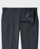 MUSINSA STANDARD Tapered Hidden Banding Crop Slacks [Iron Gray]