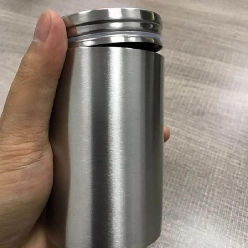 Mini Tea Caddy Sealed Storage Tank Portable Travel Tea Boxes Tea Tin Containers Coffee Canister Kitchen Spice Candy Jar