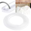 Lakurasu Anti-Slip Hanger Tape 5m Self-Adhesive Clothes Hanger Stopper for Indoor Drying Door Frames and Lintels Clear Strip Cuttable