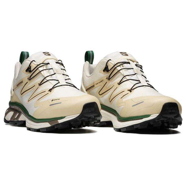 SALOMON Xt-Rush Mesh Lace-Up Comfortable Shock Absorption Non-Slip Support Low-Top Casual Shoes Unisex Casual Shoes Vanilla 472852