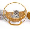 Multifunctional Cat Style Storage Basket Fruits Snacks Toys Books In Living Room