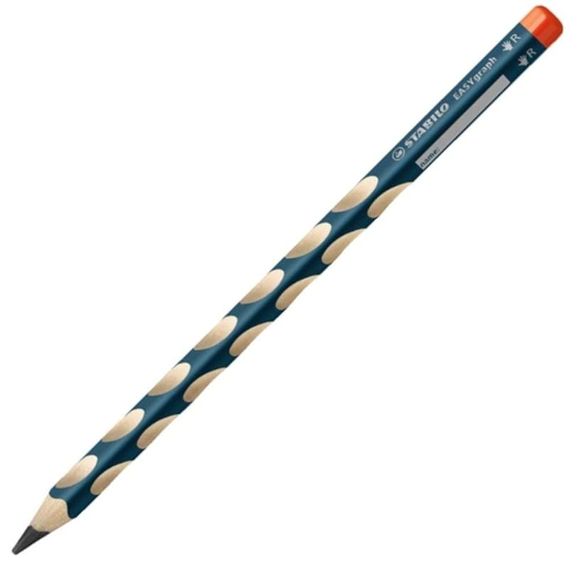 STABILO EasyGraph HB Pencils, Right-Handed, 12 Pencils, B322-HB