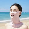 Polyester Face Sun Protection Elastic Breathable Sunshade Mask Daily Neck Sunscreen Mask  Summer