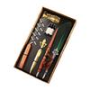 British Quill Set, Water-Dipped Seal, Feather Pen Gift Box, Gift Pen For Classmates On Children'S Day