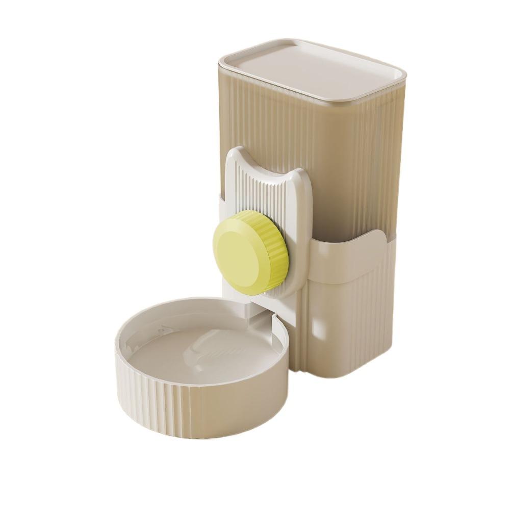 

Adjustable Cat Feeding Bowl Removable Automatic Pet Feeder Pet Water Dispenser Rabbits Green Water