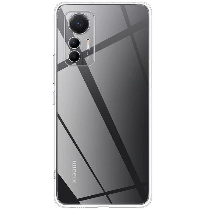 Coque et tour de cou pour Xiaomi 12 LITE - TPU Souple Transparent Cordon Noir réglable Phonillico®