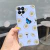 For Realme 8 Case Lavender Sunflower Silicone Back Cover For Realme 8 Pro 8i Realme8 4G RMX3085 Soft TPU Phone Case Luxury Coque