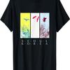 SEOUL, KOREA, Serie Design Seoul, Fliegende Reiher T-Shirt
