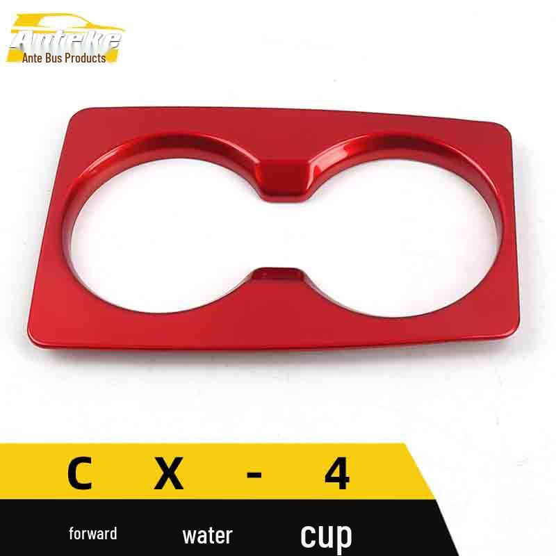 CX-4 Front Cup Holder Decorative Frame and Electroplated Gear Shift Console Trim