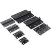 Silent Stainless Steel Aluminum Alloy Invisible Door Hinge for Indoor Folding Door and Window.