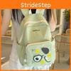 Pattern Printed Embroidery Nylon Small Backpack For School And Weekend Travel