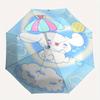 1pc Happy Cinnamoroll Sanrio Cartoon Umbrella, Portable 3-Fold Compact Umbrella, Suitable for Camping, Hiking and Travel, Ideal Easter Birthday Gift f