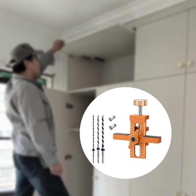 Dima di Montaggio Regolabile per Strumento di Installazione Ante di Mobili Cucina e Armadio