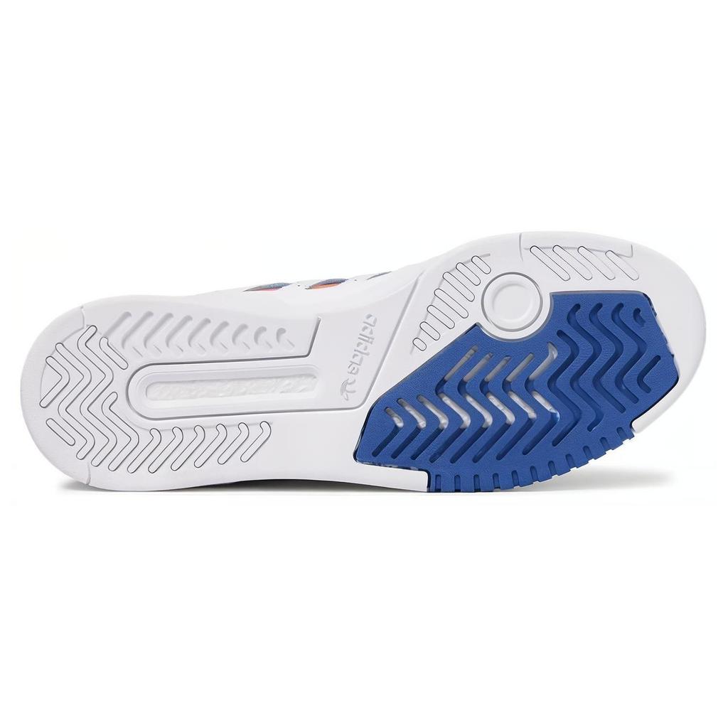 adidas Originals Drop Step Low 'White Blue Orange' (Unisex) Skateboard Shoes HP2230