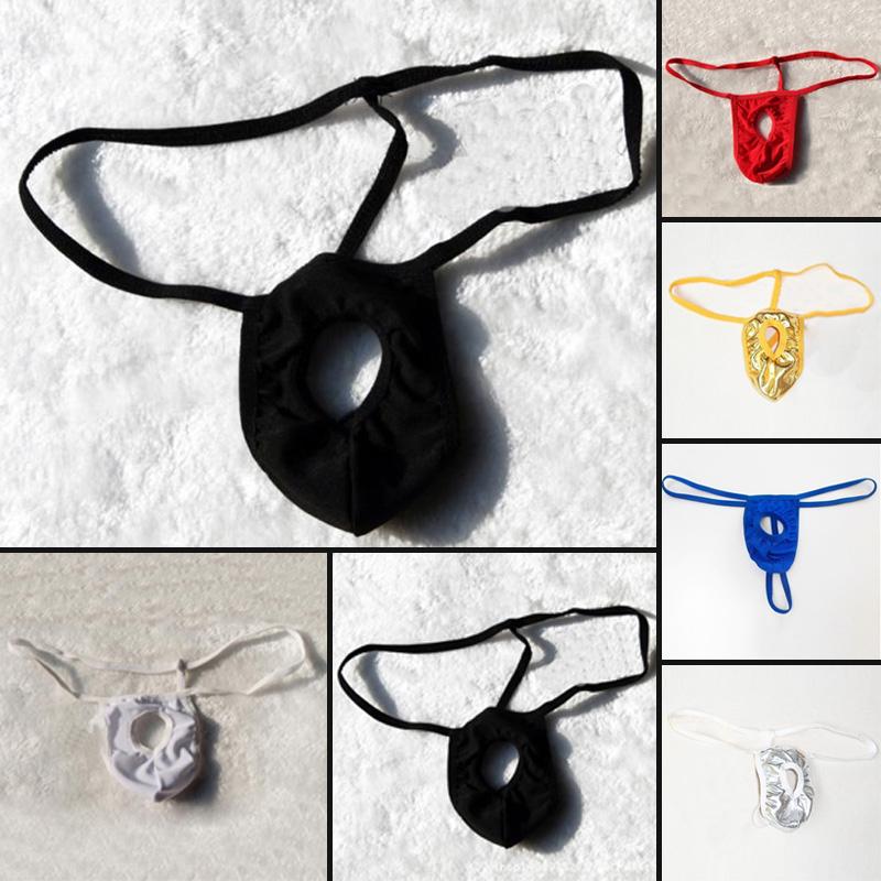 Hot New Mens Underwear T-Back G-String Briefs Sexy-Breathable Thong Lingerie