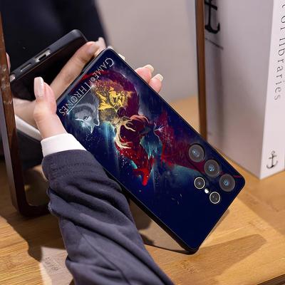 Coque de téléphone Game of Thrones pour Samsung S26 Ultra S25 Edge Ultra S23 S22 S21 S20 Ultra Plus S24 Fe Housse en Verre