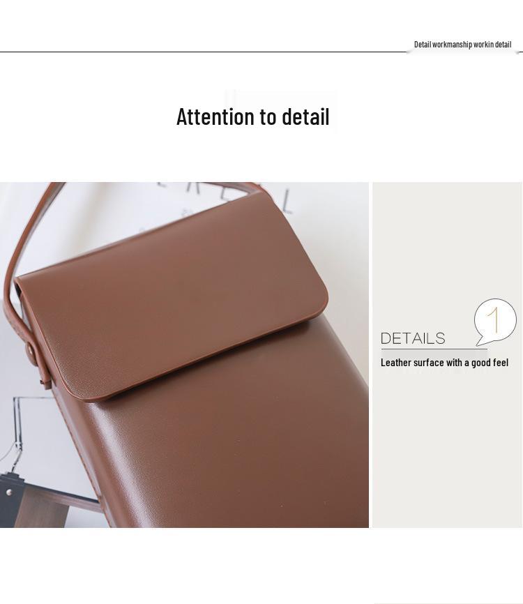 Modische Vertikale Crossbody-Tasche für Damen - Frühjahr 2026 Mode