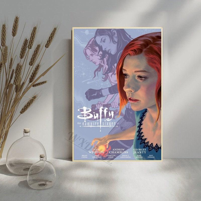 Film Buffy Přemožitelka upírů Obrázek Klasická filmová postava Obraz na plátně Plakáty do obývacího pokoje Umělecká výzdoba domova Dárek