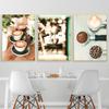 Cappuccino Coffee Machine Photo Espresso Posters and Prints Canvas Painting Cafe Shop Kitchen Decor Wall Art Pictures Gifts