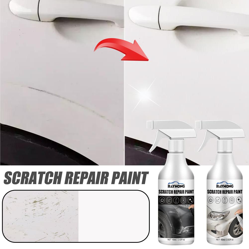 Portable Car Polishing Spray 60ml Scratch Remover Polishing Paint Automobile Body Paint Scratch Liquid Auto Paint Surface Care