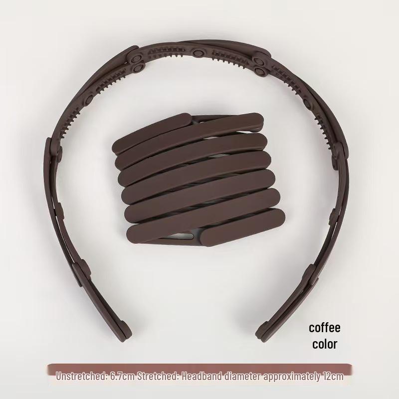 Retro Leopard Print Plush Headband - Non-Slip, Korean Style for Women, Perfect for Autumn and Winter Face Washing