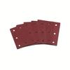 10pcs 110x 115mm 8-hole sandpaper, velcro backing and 8-hole design suitable for orbital sander, used for sanding and polishing