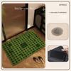 High-end Retro Printed Carpet Diatomaceous Earth Mat Bathroom Mat Water Absorbent Quick-drying Non-slip Mat