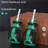 Compact Magnetic Screwdriver Set Double Function Interchangeable Bits Space Efficient Design Suitable For DIYer Projects
