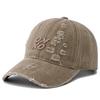 Heißer Verkauf Gewaschene Baumwolle Vintage Kappe Hohe Qualität OK-KO Buchstabenstickerei Baseballkappe Herren Damen Outdoor-Sportarten Papa-Hüte