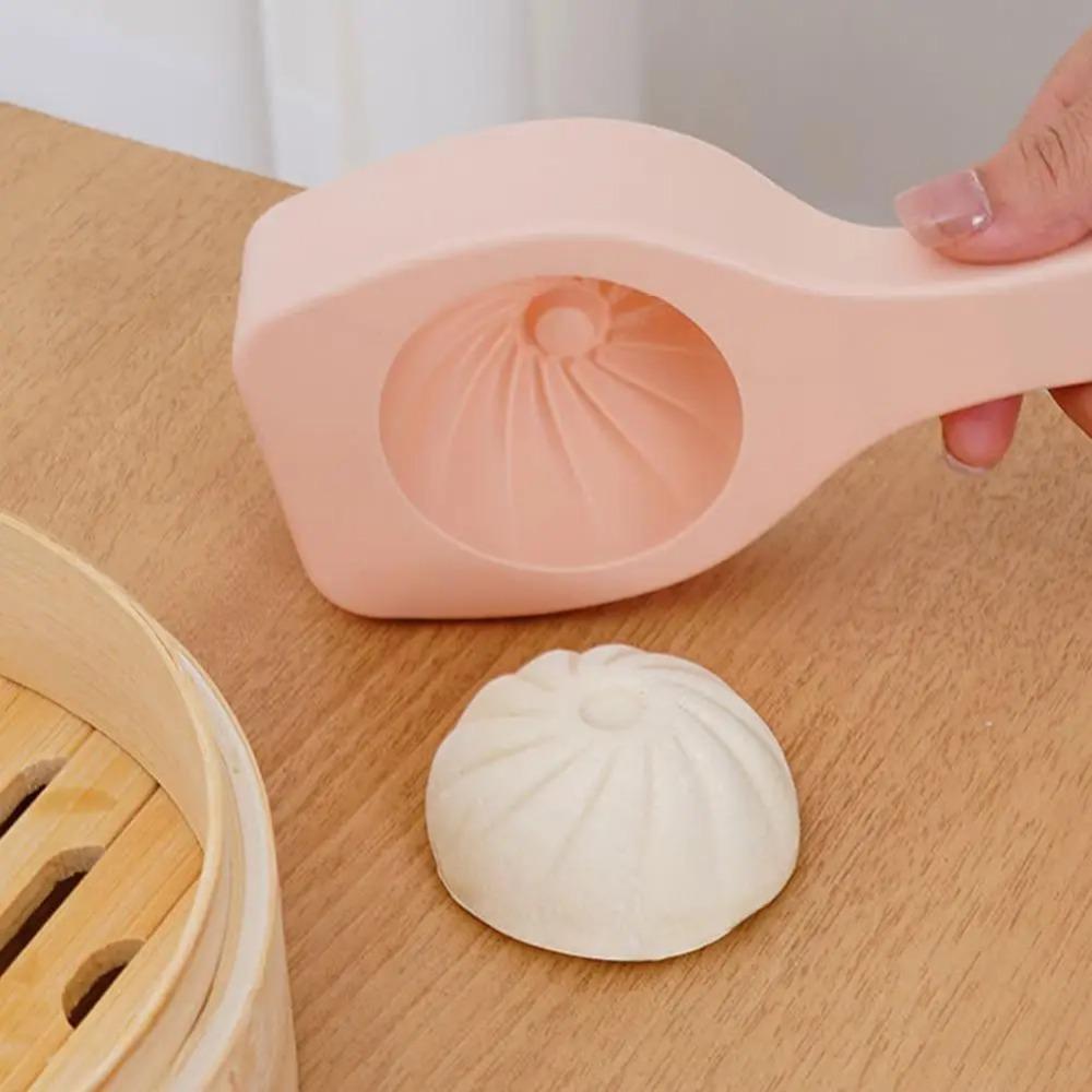 1/2PCS Home Kitchen Handmade Pastry Bun Making Mould Chinese Baozi Molds Handheld Baking And Pastry Steamed Stuffed Steamed Bread Mold