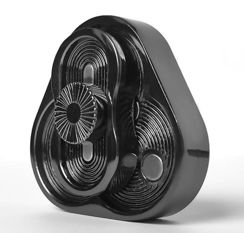 Triangle Magnetic Fidget Slider for Adults EDC Metal Fidget Toy Hand Spinner for Autism Sensory Toys Anxiety Stress Relief Toys