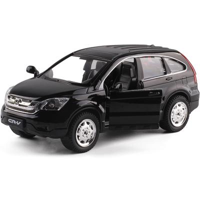 Model Samochodu Honda CRV SUV 1/32 Metalowy Model Samochodu Odlewany Zabawka Model Samochodu Dźwięk i Światło Zabawka dla Dzieci Kolekcjonerski Prezent