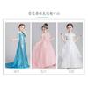 Girls' Princess Shoes, New Spring and Autumn Children's Flats, Kids' Bowknot Leather Shoes, Soft Sole Snowflake Crystal Shoes