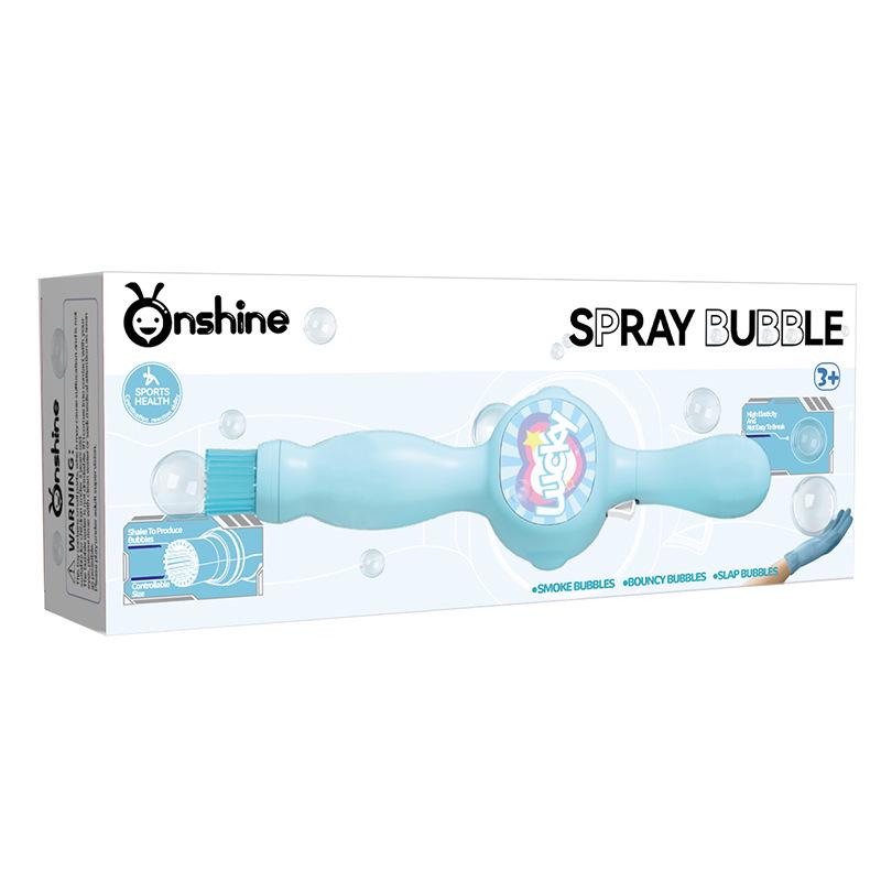 Animated Elastic Bubble Stick: Vibrant Electric Bubble Blower for Kids' Birthday and Parent-Child Fun.