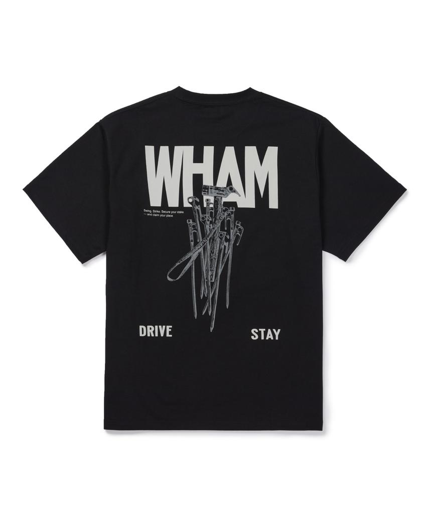 SNOWPEAK APPAREL Pegs & Hammer Graphic Short Sleeve T-Shirt (S26Fubts42) Black